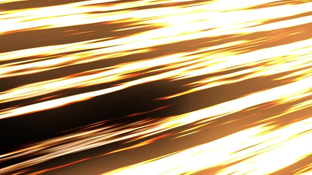 Orange Looping Anime Style Speed Lines Abstract Background