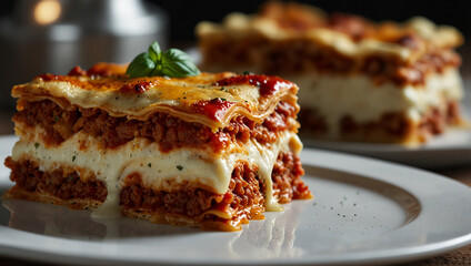 lasagna food with new style to serve 
