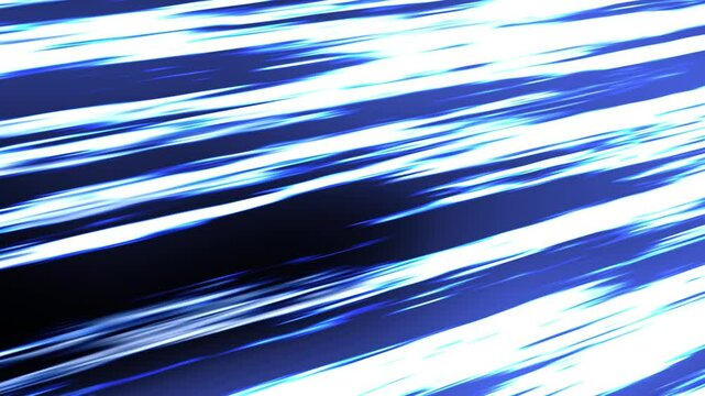 Blue Looping Anime Style Speed Lines Abstract Background