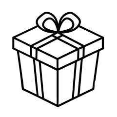 gift box isolated on white