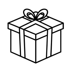 gift box isolated on white