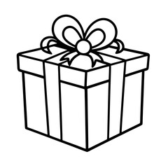 gift box isolated on white