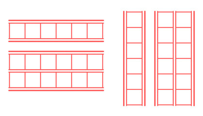 문서 원고지 원고지틀 빈칸 다꾸 굿노트 빨간펜 원고지 아이콘 일러스트