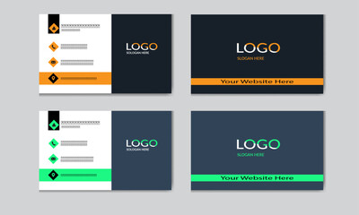 Fototapeta premium Creative and Clean Business Card Template.