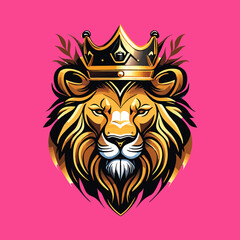 Golden lion king