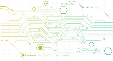 Abstract digital background with technology circuit board texture.