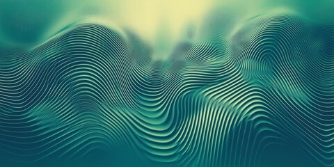 Fototapeta premium Noisy blue green gradient background, vivid gradients texture, poster layout, smooth transitions, Generative AI