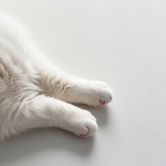 Fototapeta premium white persian cat