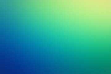 Obraz premium It features a gradient of blue green and yellow tones.
