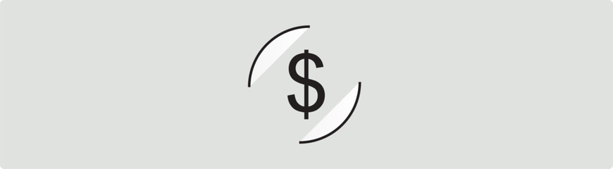  dollar icon set. money marketing bubble vector symbol. price dollar dialogue sign. Dollar price fall. Vector.