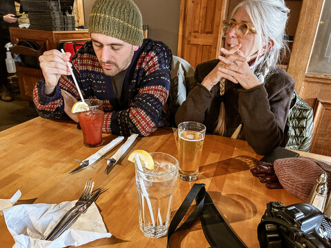 UGC candid moment at the pub