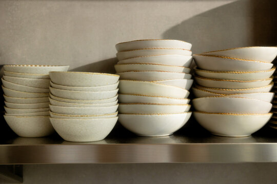 stacked plates