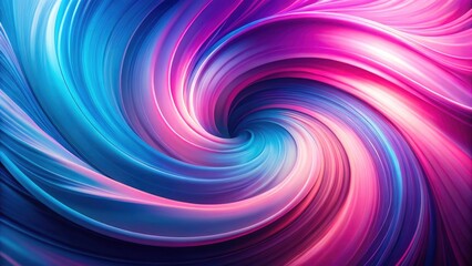 Generative AI art: a calming abstract background of pink and blue, featuring soft, flowing lines.