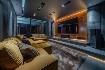 Modern Home Theater: A Stylish Addition to Any Living Space
