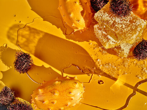 honey wine still life 