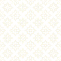 vector seamless pattern with snowflakes