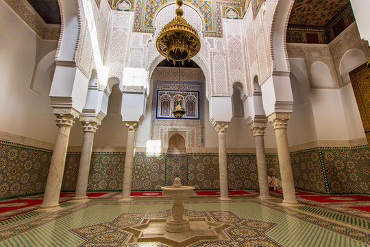 The Mausoleum of Moulay Isma'il at Mekn&eacute;s