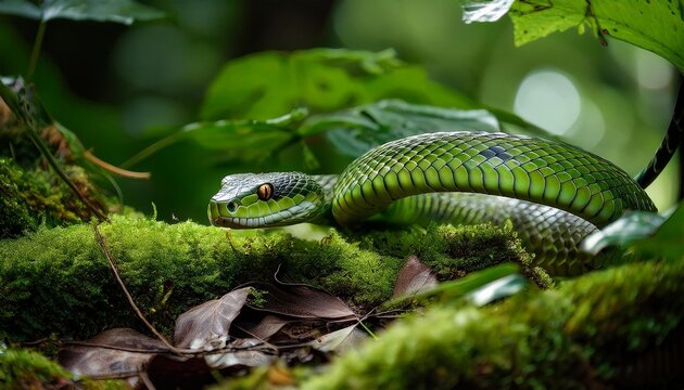 snake in the grass
