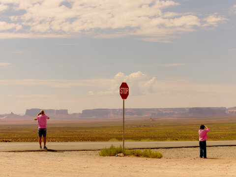 Mirrored desert 