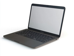 laptop isolated on white background