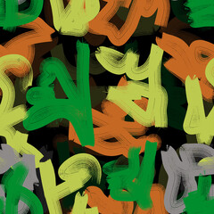 Geometric design seamless pattern