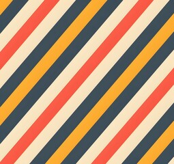 Obraz premium Vibrant Striped Pattern in Bold Geometric Design for Modern Graphic and Digital Backgrounds