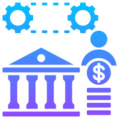 Banking System Icon