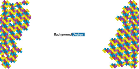 dynamic colorful squares background vector Illustration isolated on white background for wallpaper, banner, background, card, book Illustration, landing page websites