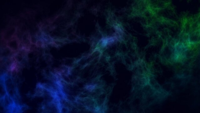 Magical Space Particles Animated Background