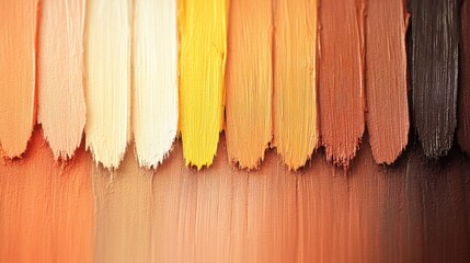 Gradients of warm amber pencil strokes create an abstract design showcasing artistic textures and hues