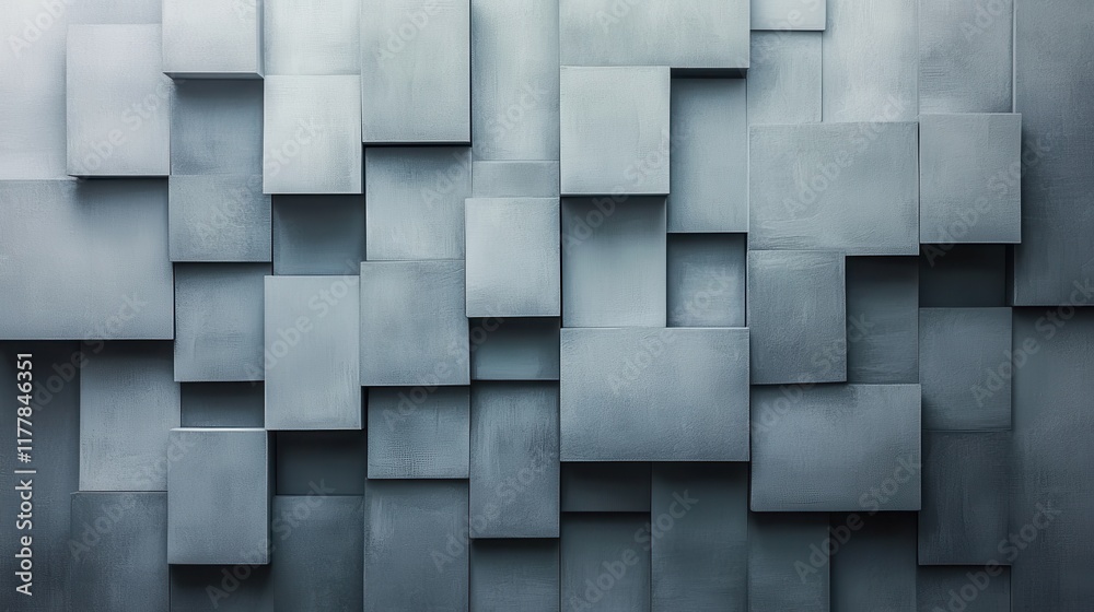 Aufkleber abstract background texture featuring a single-tone design with geometric shapes in varying sizes an