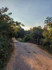 damage road closeup photo