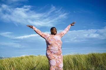 Celebrating Freedom Under the Open Sky at Dusk