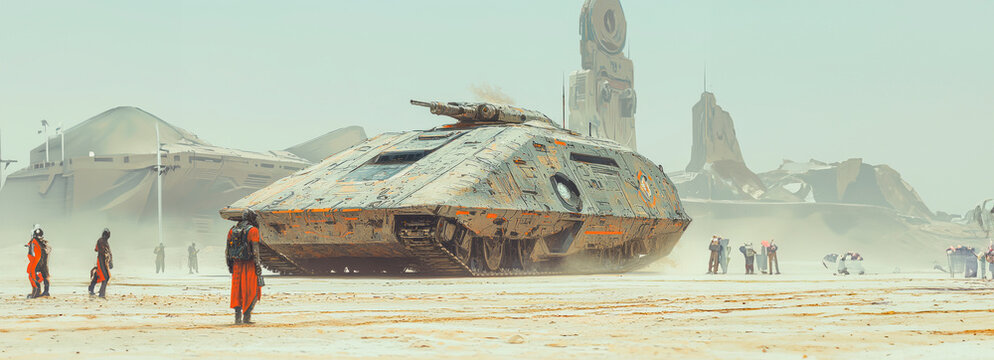 Beyond the Battlefield: Imagining Sci-Fi Tank Designs for Future Warfare - A Futuristic Journey into Creative Battle Machines