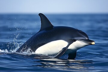 Obraz premium Pacific white-sided dolphin
