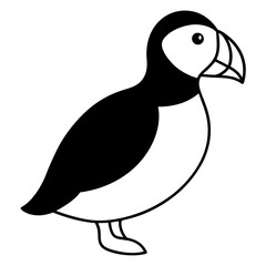 illustration of a cartoon duck