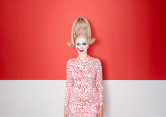 Halloween drag preparations