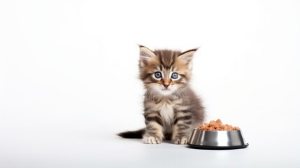 Curious Domestic Cat Examining Grass with Playful Curiosity