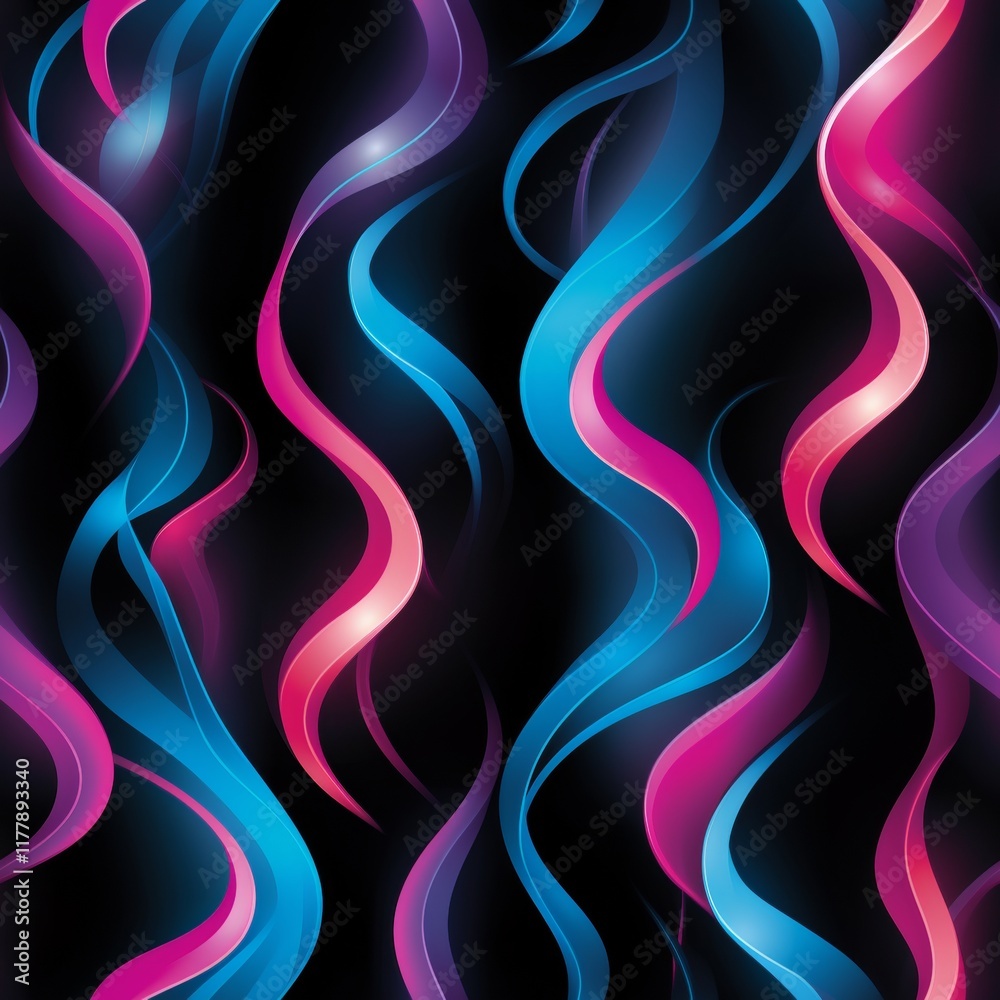 Poster abstract background featuring overlapping light reflections and intriguing patterns