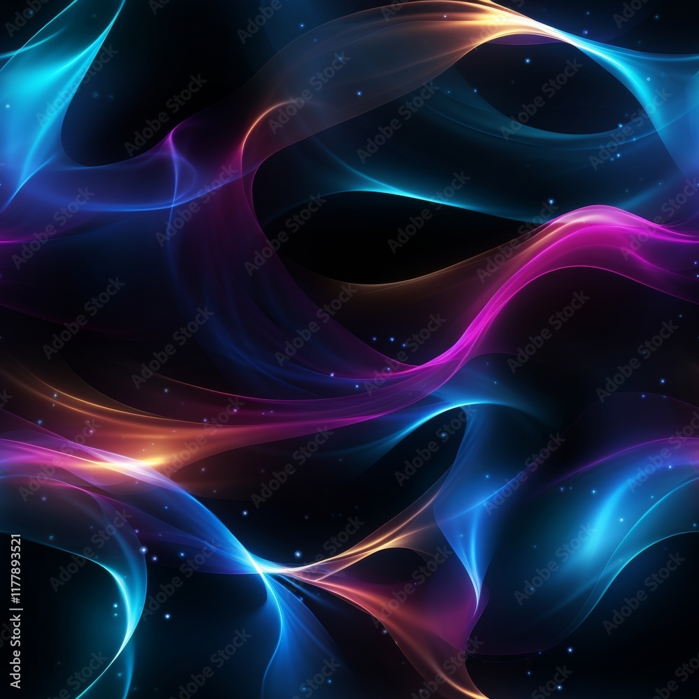 Poster abstract background with overlapping light reflections creating unique patterns and textures