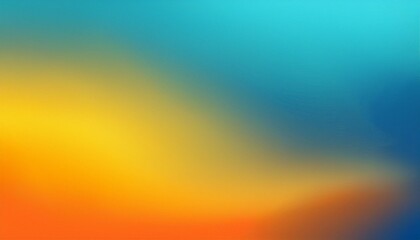 Fototapeta premium abstract blurred blue yellow and orange background summer concept