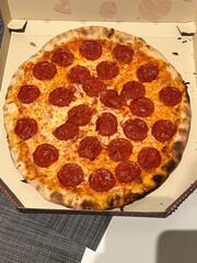 Pepperoni pizza