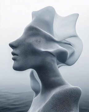 Flow of information. Weave. Vortex flows. Modulus _002