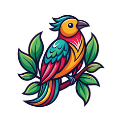 Fototapeta premium Bird Lover's Delight Parrot Vectors 