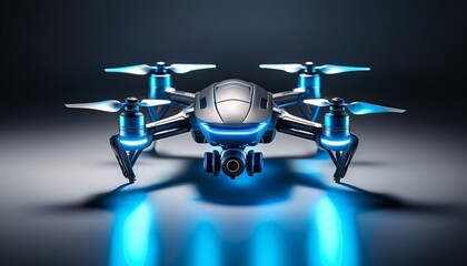 3d render of a drone