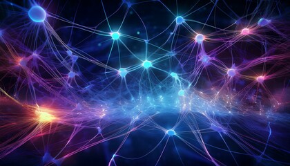 neural network tech background