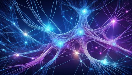 neural network tech background