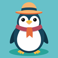 Penguin with hat 