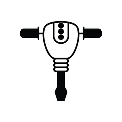 Jackhammer vector icon