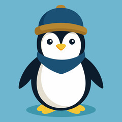 Penguin with hat 